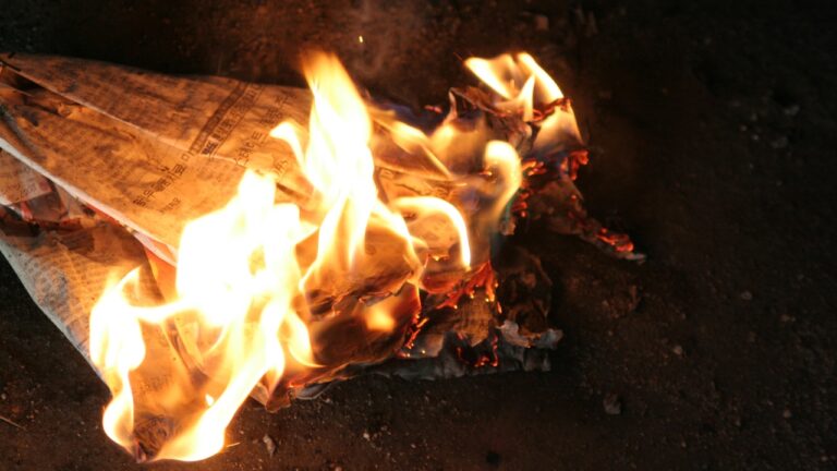 10 Things You Shouldn’t Burn (Even If It’s Dry)