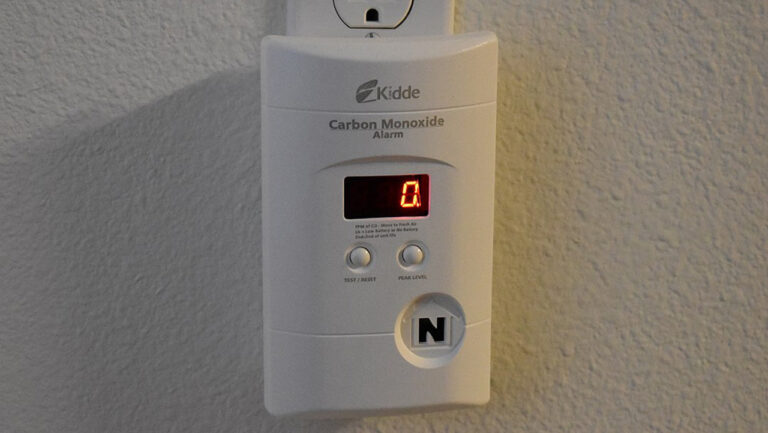 Where to put a CO detector so it actually catches the problem