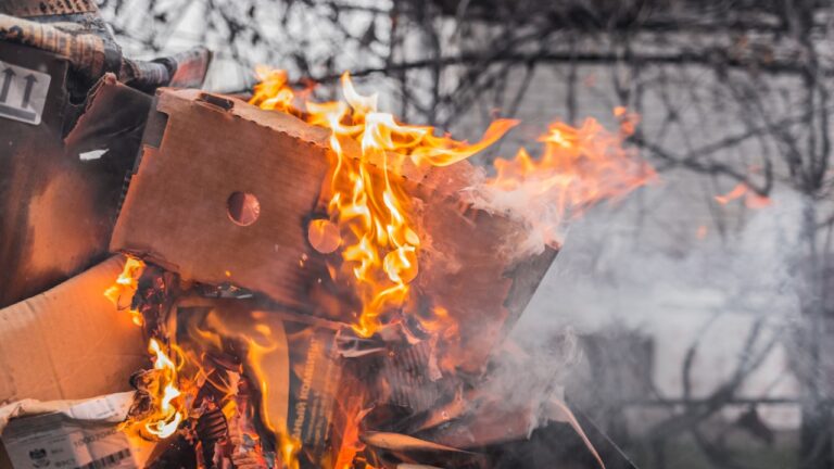 What You’ll Regret Burning After It Starts Smoking Up the Porch