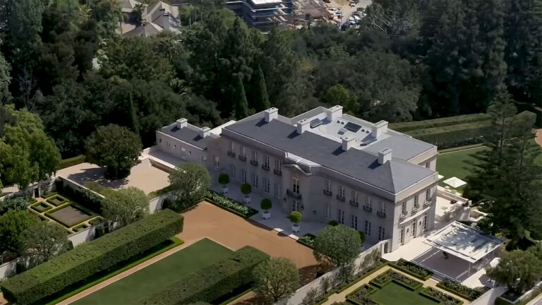 The Bel-Air megamansion built by Ardie Tavangarian is back at $135 million after a $40M cut