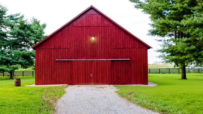 What your barn placement on the land is saying about your setup
