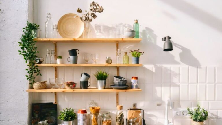 You built open shelving but skipped this detail and it shows