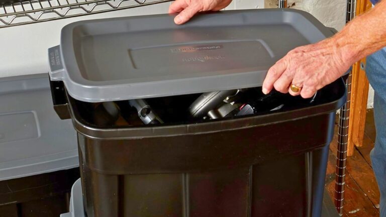 The easiest way to label outdoor bins so spring setup is faster