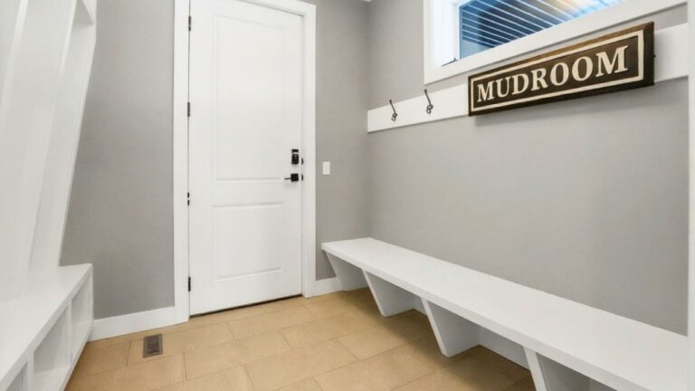 The quickest way to reset a mudroom on a wet day