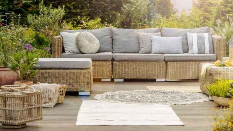 The easiest way to store outdoor cushions for a dry spring