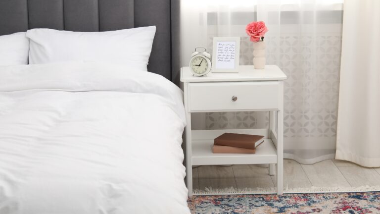Nightstand essentials that make guests feel welcome