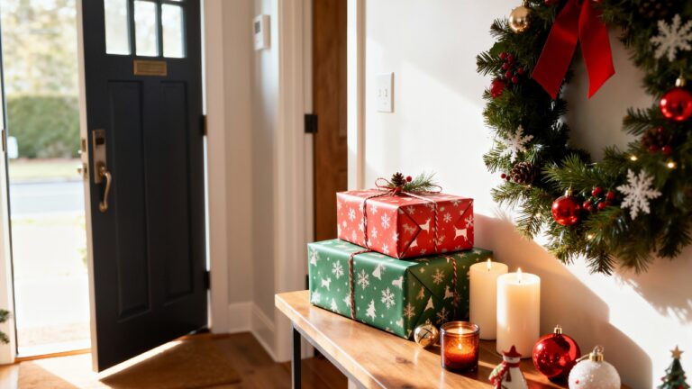 Easy evergreen projects that make an entry feel welcoming