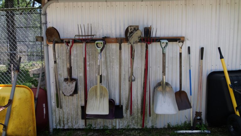 The Best Way to Store Yard Tools Without a Shed