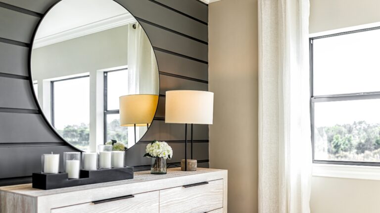Mirror placements that brighten rooms without glare
