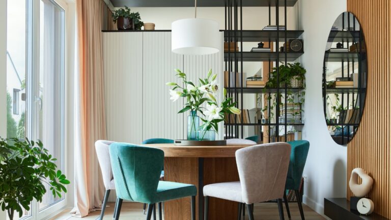 What one mirror can do for a space that always feels a little off