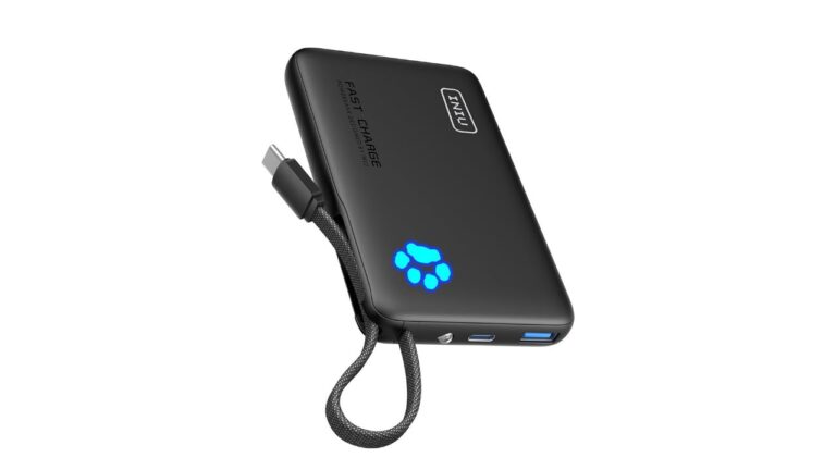 The recalled INIU power bank detail to look for, the paw-print LED and specific serial numbers