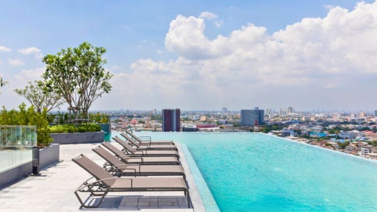 A Miami triplex penthouse just listed for $8.99 million and the rooftop pool is the hook