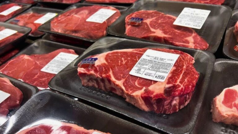 Trump says grocery prices are falling but the data shows beef is still climbing