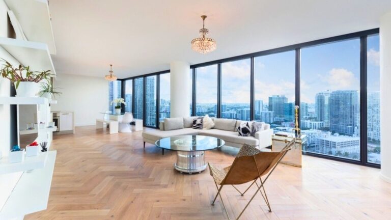 The 3-story penthouse at Aria Reserve South is for sale and it’s basically a private resort in the sky