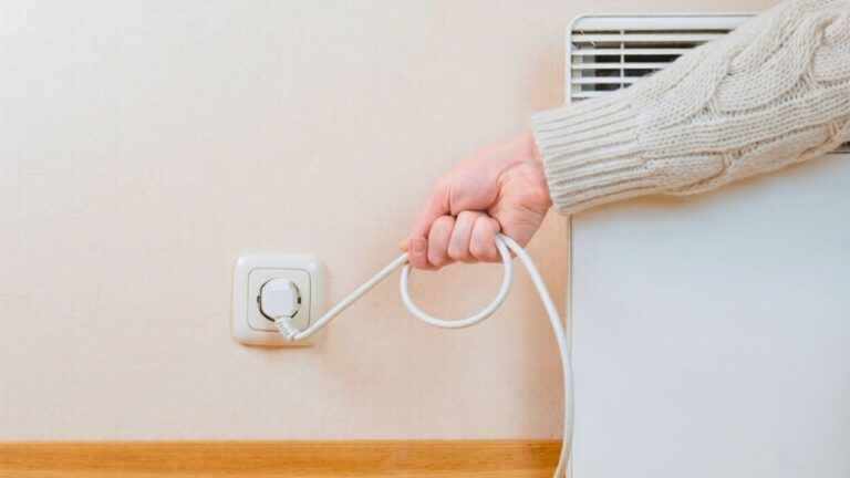 The space heater spot that starts trouble in older houses