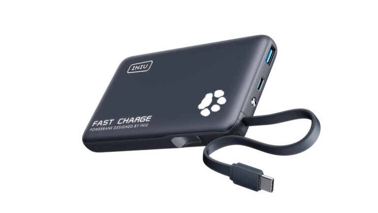 The paw-print LED detail that helps identify the recalled INIU power banks fast