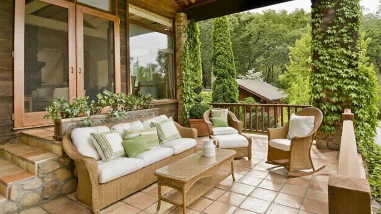 These porch decor choices become storm damage instantly