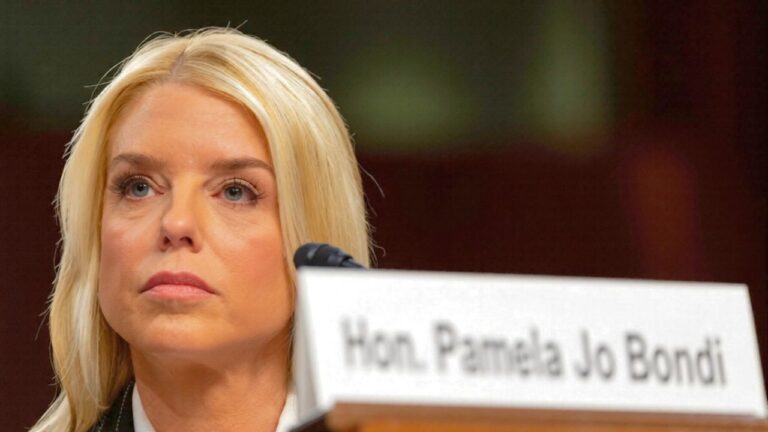 House Democrats hammer Bondi over DOJ handling tied to Epstein survivors’ privacy claims