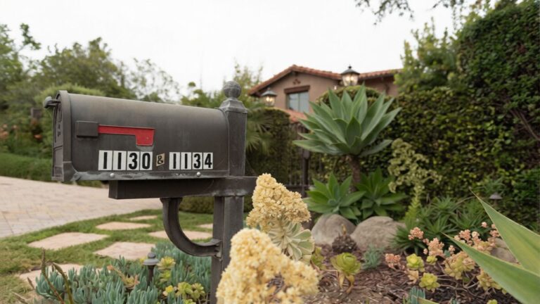 The mailbox and house-number combo that can make a home look cheaper
