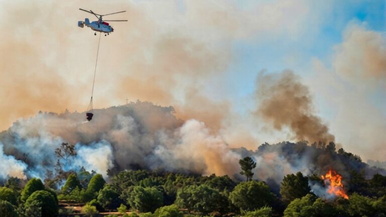 Record heat and fast-moving wildfires are ripping across the Southern Hemisphere — even with La Niña in place