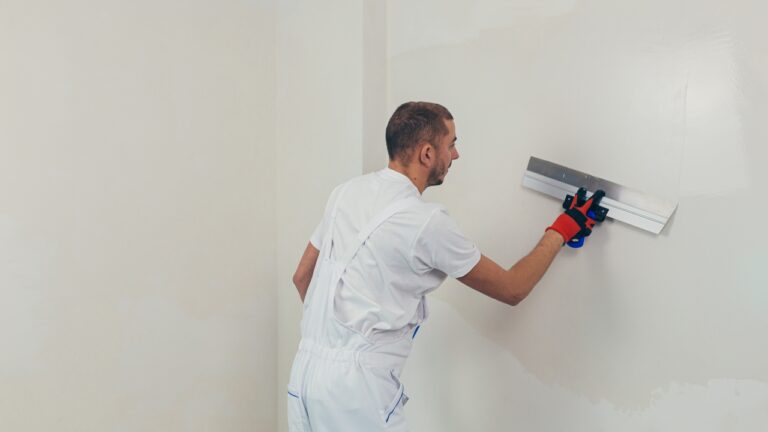 The drywall texture trick that hides uneven repairs