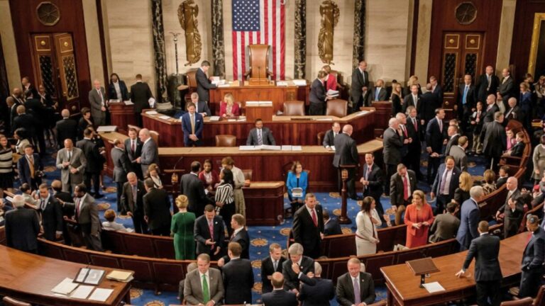 Public trust in Congress falls as political battles intensify