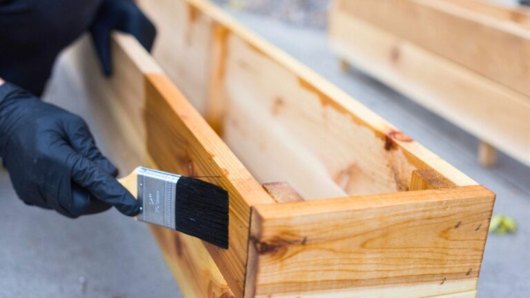 I skipped sealing the new planter boxes and they aged faster than I expected