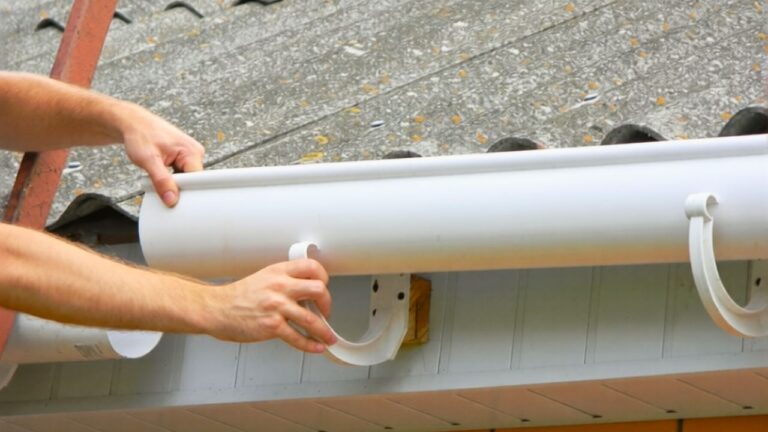 Gutter repair fixes commonly priced between $100 and $250