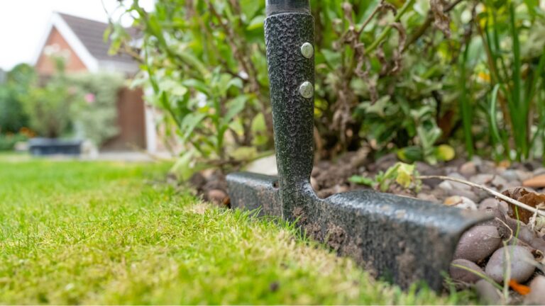 What I did after the edging kept making the beds look uneven