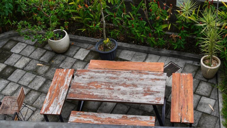 What I changed after the patio started looking faded and tired