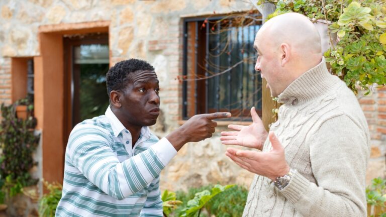 Homeowner says a neighbor started acting erratic over a front-yard fence — and then a mystery “inspector” showed up after weeks of threats