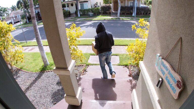 Neighbor Took His Sneaker Delivery Off the Porch — Then Said His Own Ring Video Was “Edited”