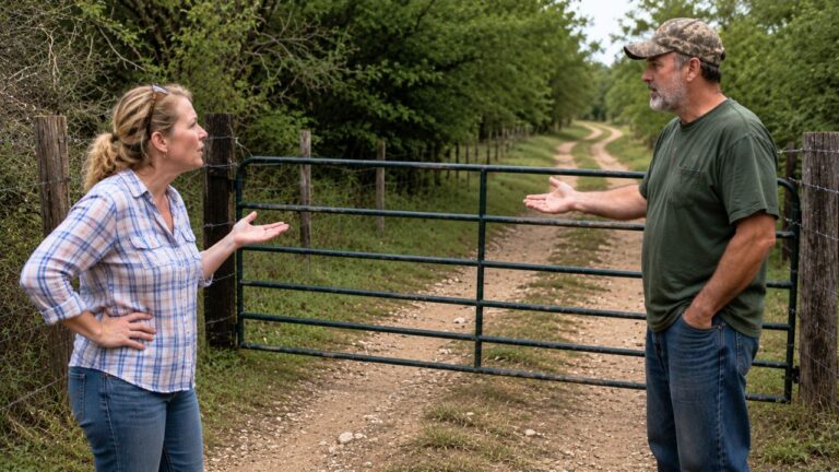 Rural Property Owner Finds a Gate Installed Across Their Land — Then the Neighbor Says It’s Needed for Access