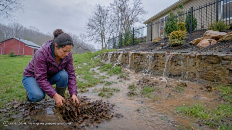 Rural Landowner Finds the Neighbor’s New Landscaping Is Sending Runoff Straight Onto the Property — Then the Neighbor Says They Have the Right to Drain Water Downhill