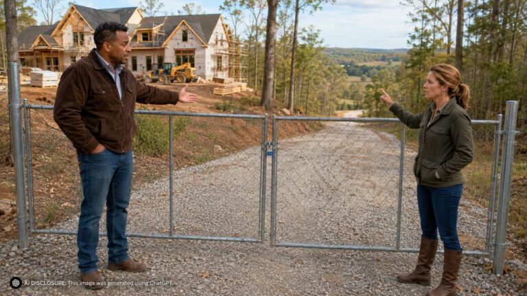 Rural Landowner Finds the Neighbor’s New Gate Has Cut Off Access to Twenty Acres — Then the Neighbor Says the Recorded Easement Does Not Cover That Route