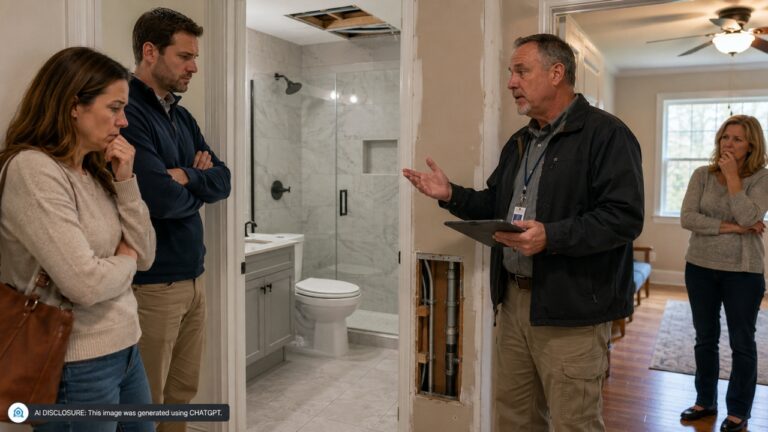 Buyer Learns Before Closing That the Seller Added a Bathroom Without a Permit — Then the County Says the Work Cannot Be Grandfathered In and Must Be Redone