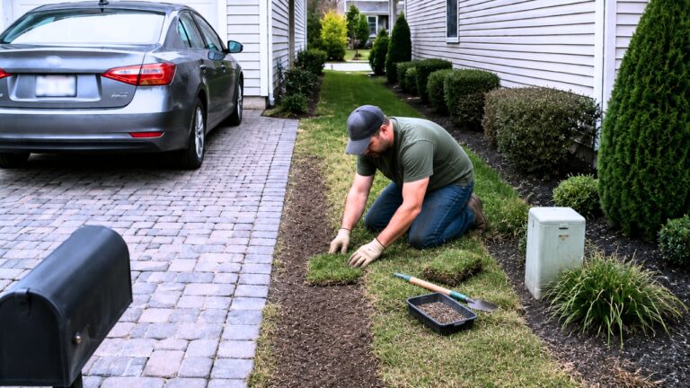 Homeowner Says an HOA Ignored a Neighbor’s Driveway Violation — Then They Had to Keep Replanting the Lawn