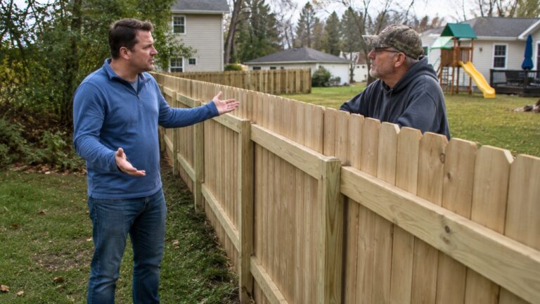 Homeowner Finds a Fence Was Built Around Part of Their Lot — Then the Neighbor Says They Have Been Using It for Years