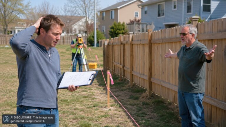 New Homeowner Orders a Survey and Finds the Neighbor’s Fence Has Been on Their Property the Whole Time — Then the Neighbor Says the Survey Must Be Wrong