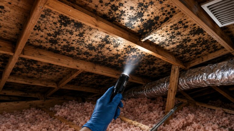 Buyer Finds Mold in the Attic Before Closing — Then the Roof, Walls, and Remediation Questions Get Serious