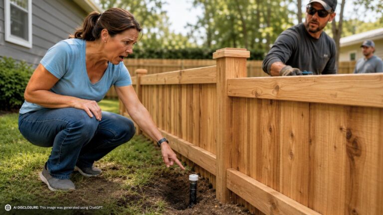 Homeowner’s Irrigation Line Gets Hit During the Neighbor’s New Fence Install — Then Instead of Repairing It, They Cut It Back Onto Her Land and Cap It, Killing Ninety-Five Percent of Her Outdoor Water