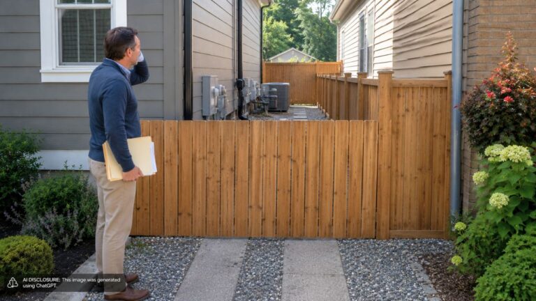 Homeowner With a Legal Right of Way to a Neighbor’s Lot Finds a New Fence Blocking It Completely — Then Has No Way to Reach the Maintenance Access He Kept Clear for Years