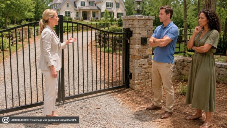 North Carolina Homeowner Warns a Landlocked Neighbor Her New Gate Blocks Twenty Feet of His Property — Then the Multi-Million-Dollar Homeowner Installs a Permanent Gate in the Same Spot Anyway