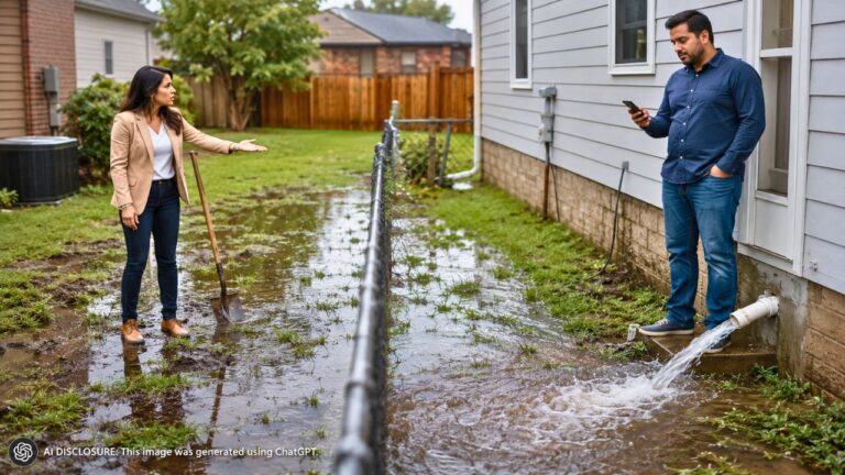 Homeowner Asks the Neighbor Multiple Times to Reroute a Flooding Sump Pump and Even Offers to Help Dig — Then the Neighbor Calls Himself “Too Busy” While the Yard Keeps Flooding
