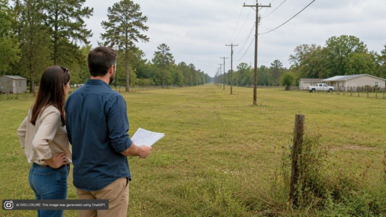 Buyer Considering Two Acres in Louisiana Finds the Neighbor’s Electrical Service Line Running Down the Middle of the Entire Property — Then Learns Moving the Poles Could Be Prohibitively Expensive