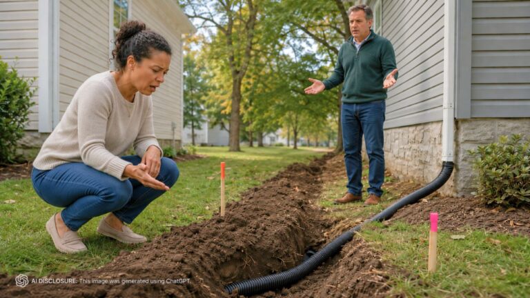 New Homeowner Finds a Buried Four-Inch Pipe the Neighbor Installed to Route Roof Runoff Across the Property Line — Then the Neighbor Says the Pipe Has Been There Ten Years and Claims It Qualifies as a Prescriptive Easement