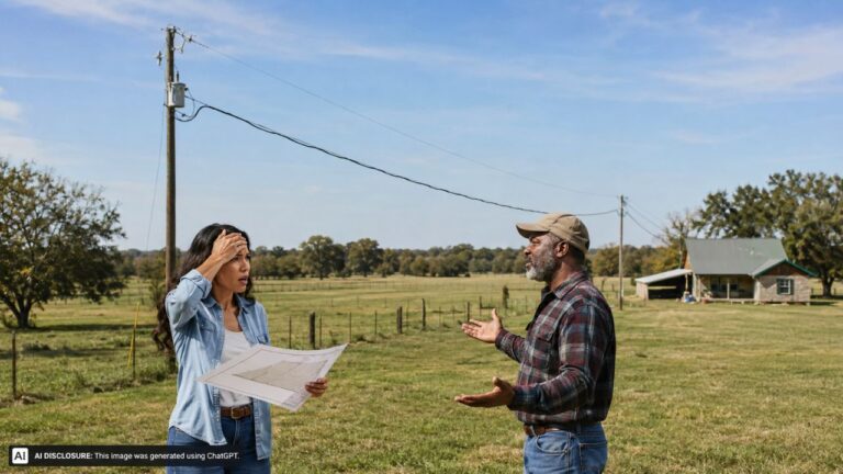 Buyer Closes on Ten Acres and Finds a Neighbor’s Private Power Line Running Across the Middle of the Property — Then the Neighbor Says the Previous Owner Gave Verbal Permission and Claims a Formal Easement Was Never Needed