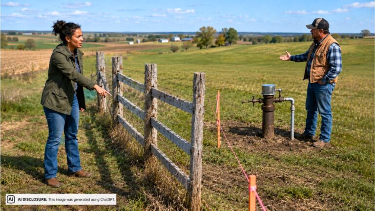 Rural Property Owner Finds the Neighbor’s Irrigation Well Head Is Sitting Eight Feet Inside the Property Line — Then the Neighbor Claims the Well Has Always Been on Their Side of the Old Fence and Demands the New Owner Prove Otherwise