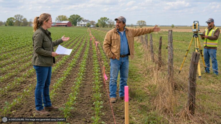 Rural Landowner Finds the Neighbor Has Been Planting Crops Across Twenty Feet of the Property for Five Growing Seasons — Then the Neighbor Says the Old Fence Line Was Always the Real Boundary and the New Survey Must Be Wrong