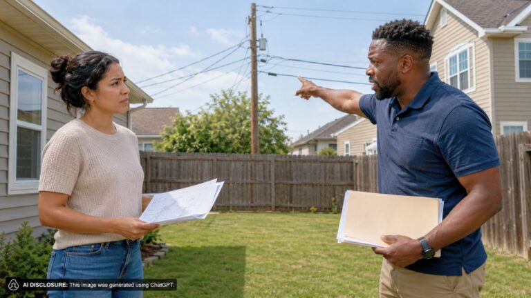 New Homeowner Finds the Neighbor Wants a Permanent Power Easement Through the Backyard for the Next Thirty Years — Then Says Refusing Would Leave the House “In the Dark”